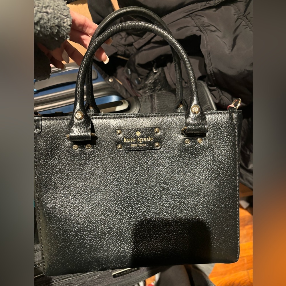 KATE SPADE GENUINE LEATHER SMALL TOTE BAG (special) ♠️